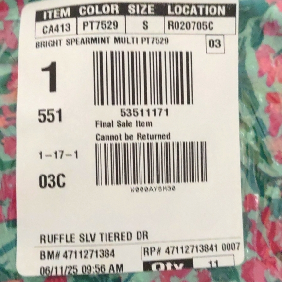 J. Crew Ruffle-sleeve tiered‎ beach dress - Picture 11 of 11